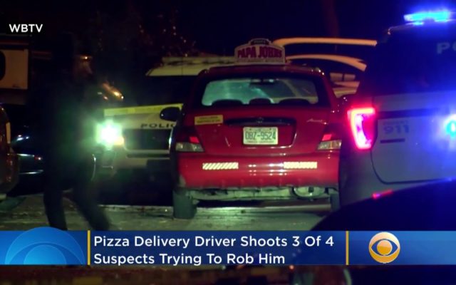 Pizza Delivery Guy Shoots Three Men Who Tried To Rob Him