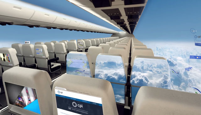 Windowless planes are in our future!