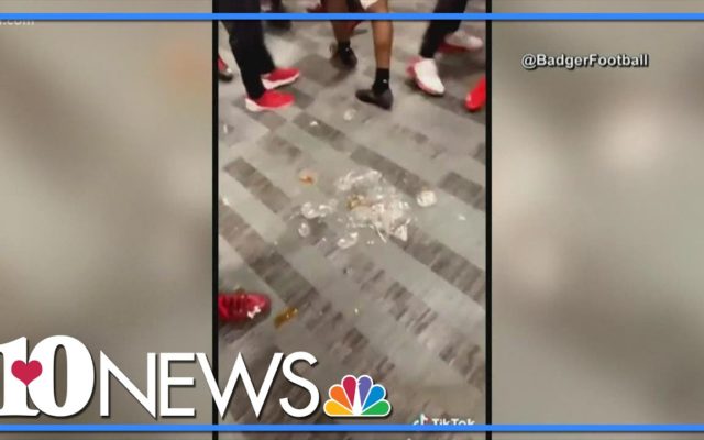 Uh Oh! Wisconsin Football Player Shatters Trophy