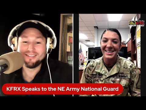 KFRX Speaks to The Nebraska Army National Guard.
