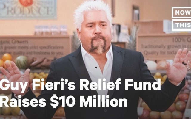 Guy Fieri’s Restaurant Relief Fund is Killing it.
