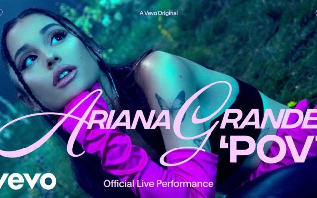 Ariana Grande POV Live Performance