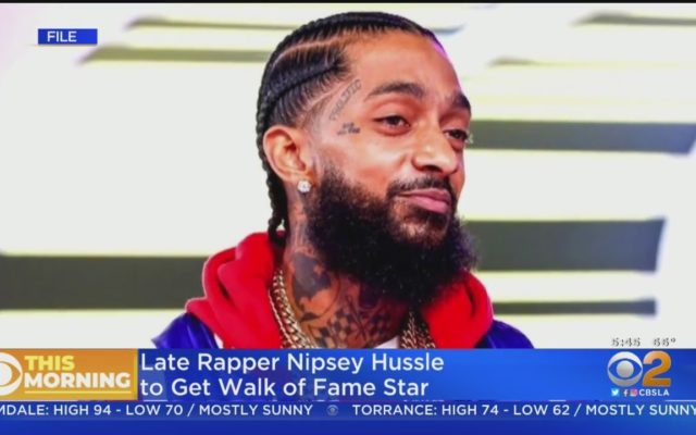 Nipsey Hussle & Carrie Fisher Receive Hollywood Walk of Fame Star