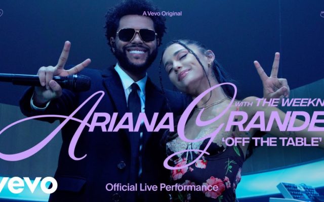 Ariana Grande and The Weeknd Deliver Haunting Live Performance