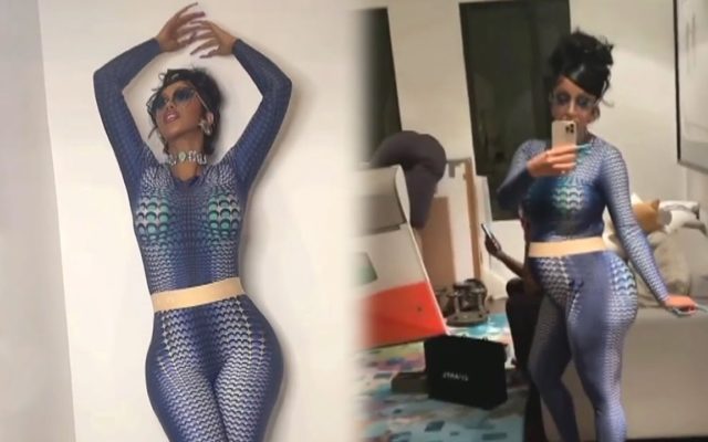 Cardi B Shows Fans How She Hid Her Baby Bump in Recent Pics