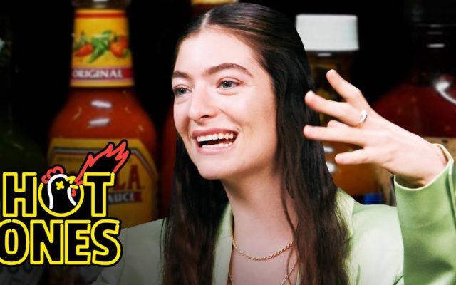 Lorde takes on the First We Feast Hot Ones wing Challenge