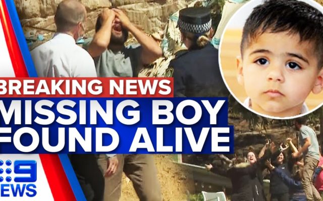 3 Year Old Australian Boy Found Alive