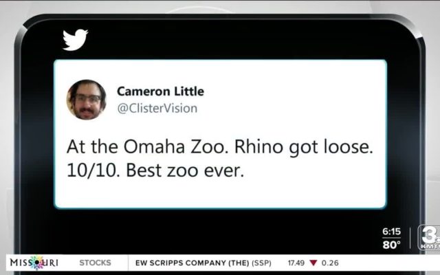 Rhino Escapes Henry Doorly Zoo