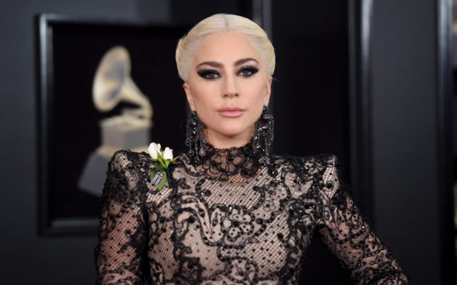 Lady Gaga Poses In Scarf Made From $100 Bills