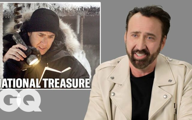 Nicolas Cage doesn’t consider himself an ‘actor’