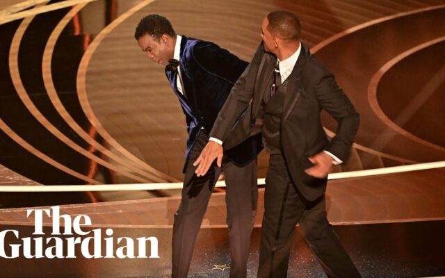 Oscars Drama Will Smith Slaps Chris Rock.