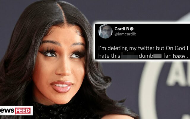 Cardi B Deactivates Twitter & Instagram – Find Out Why
