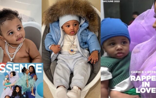 Cardi, Offset Share First Photos of Their Son