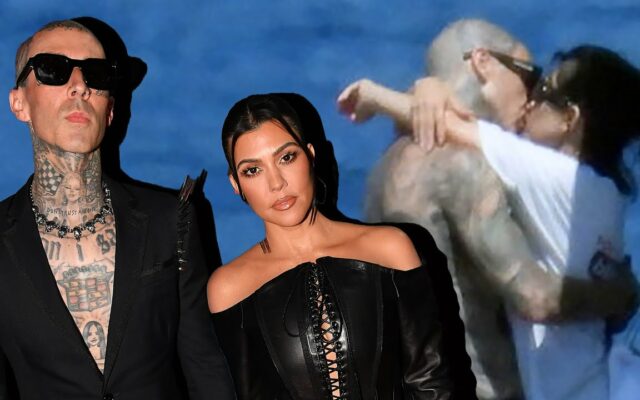 Kourtney Kardashian and Travis Barker Touch Down in Italy Ahead of 3rd Wedding