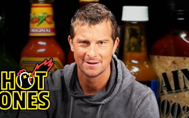 Bear Grylls Take on the HOT Ones Wing Challenge