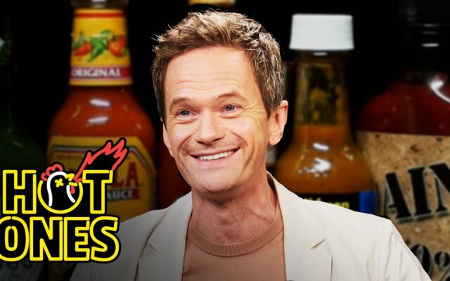Neil Patrick Harris takes on the Wing Challenge