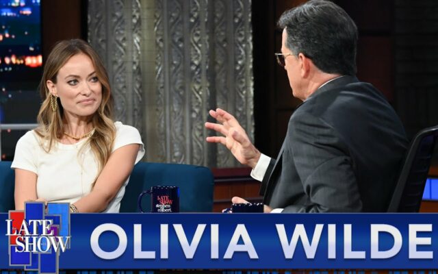 Olivia Wilde Addresses The SpitGate Incident Between Chris Pine & Harry Styles