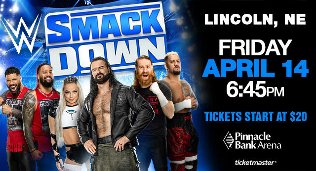 WWE Smackdown @ PBA April 14th.