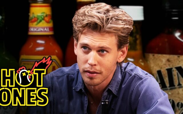 Austin Butler takes on the Hot Wings